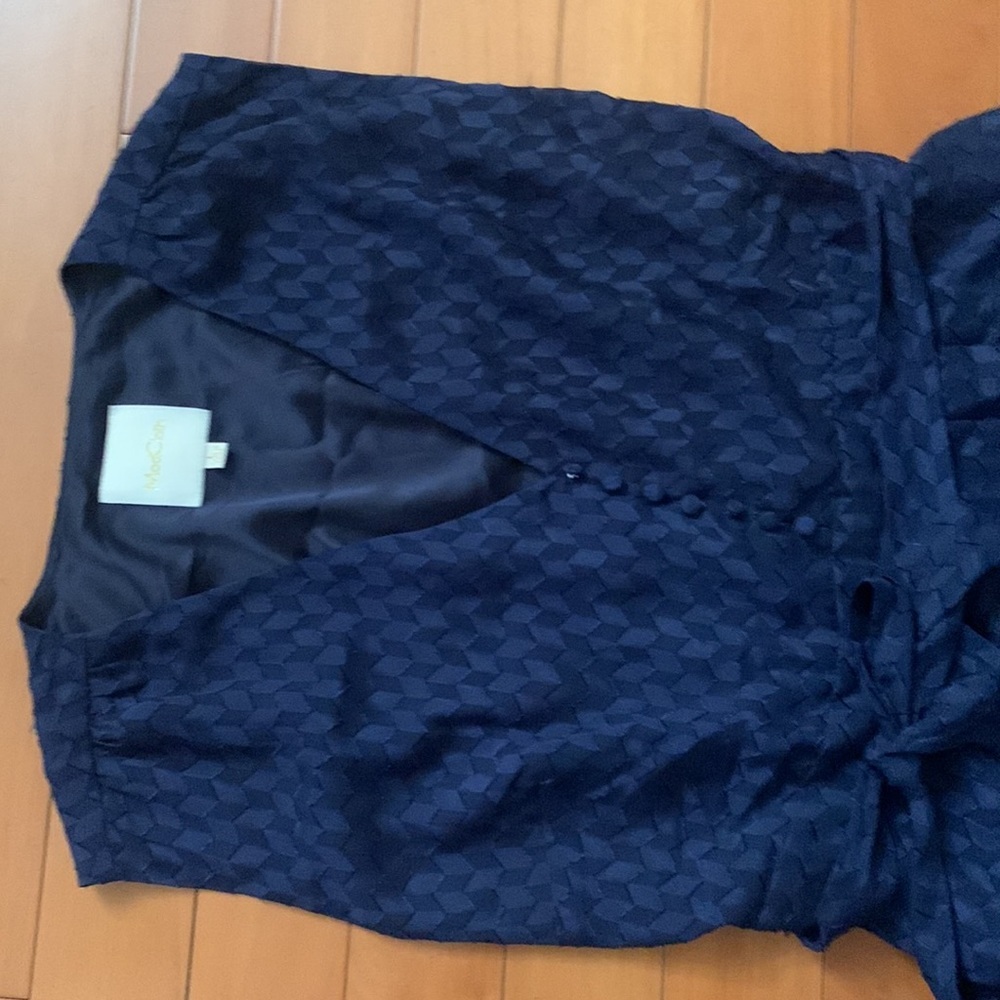 ModCloth navy dress size L - Picture 13 of 14